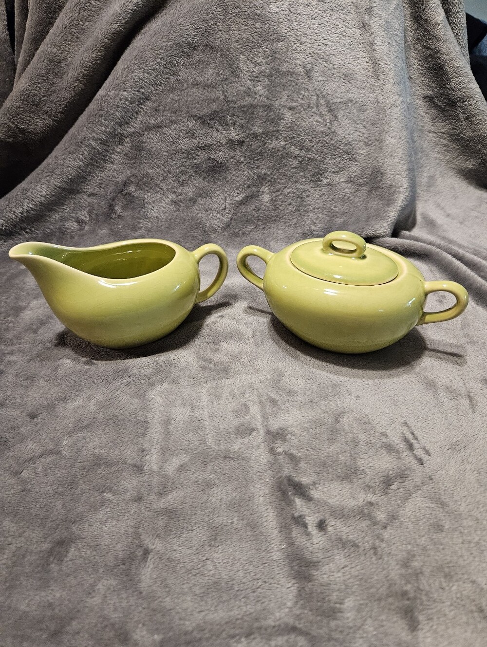 Vintage (mid century) cream & sugar set